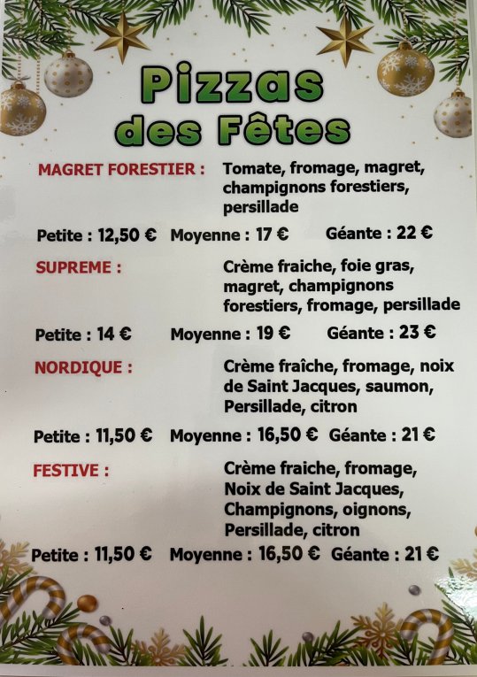 Vos Pizzas  Canet Plage et Canet Village